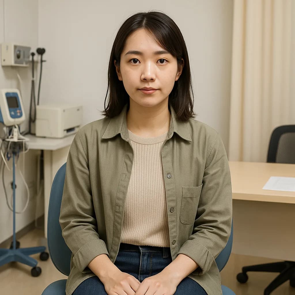 AI模擬患者(20代女性)